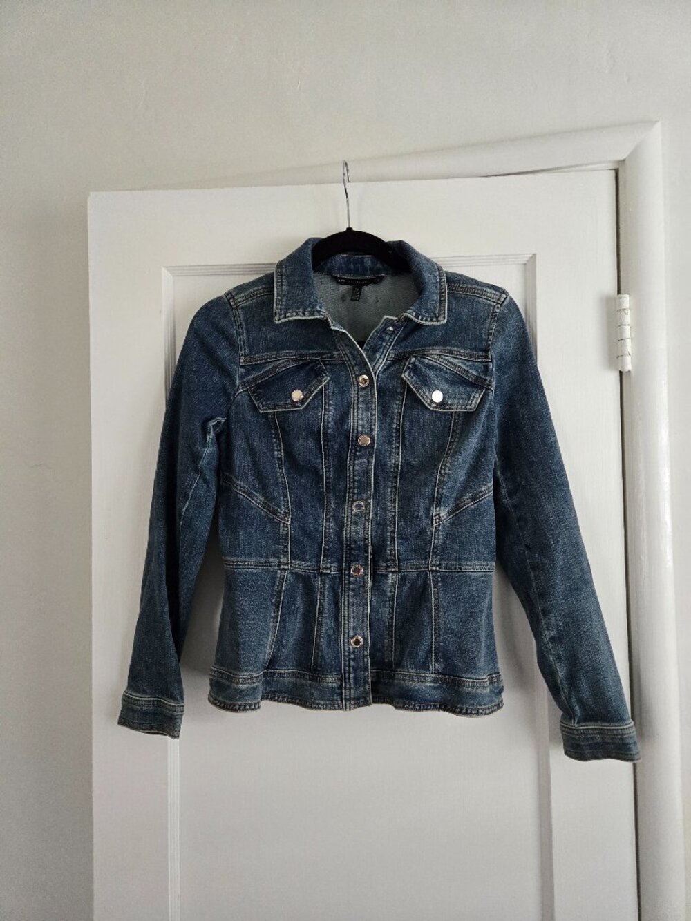 White House Black Market Denim Jacket